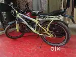 Unexter crush fat tyre cycle with disc brakes