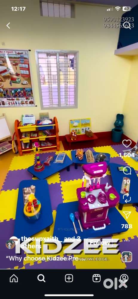 Require Graduate teacher for kidzee kolabari milamore