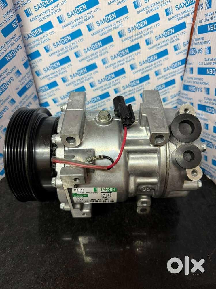 BRAND NEW BOX PACK DUSTER/LODGY/LOGAN CAR AC COMPRESSOR OEM SANDEN