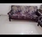 Wooden sofa set
