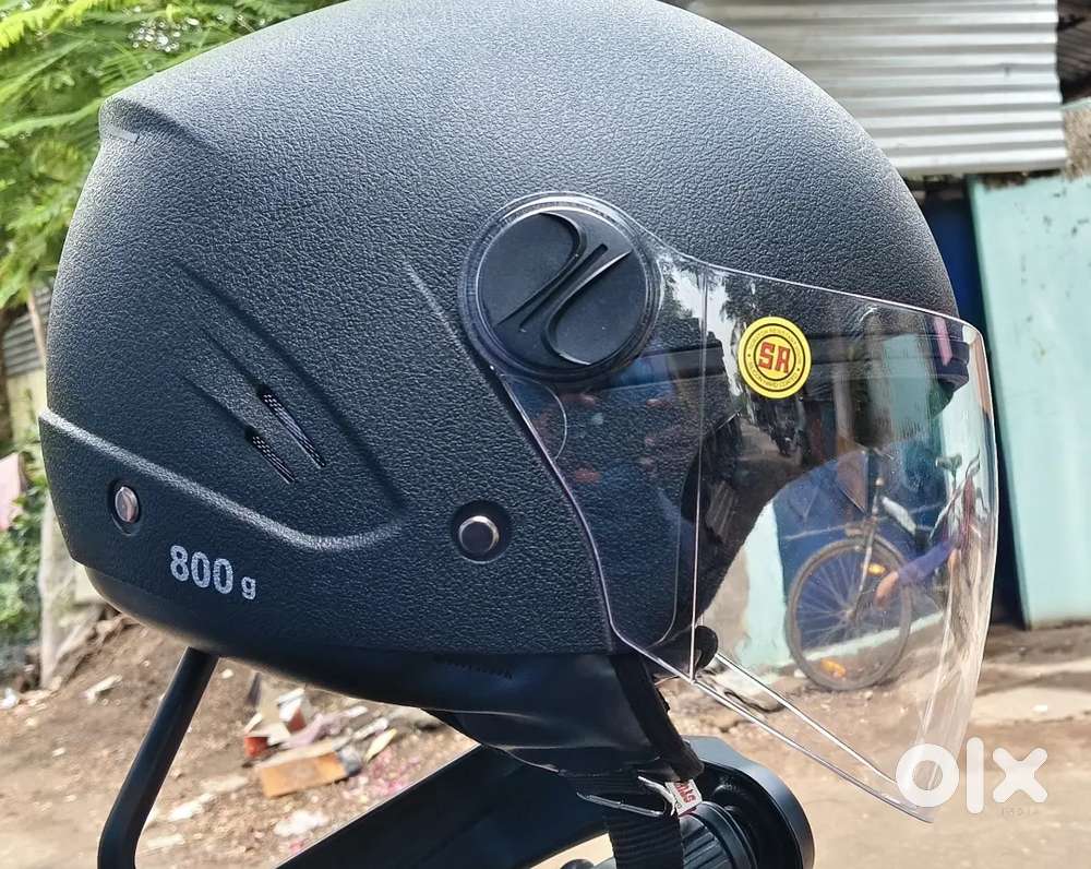 New helmet I am not used