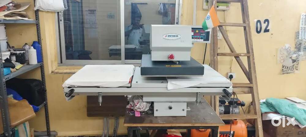 Heat press Fusing Machine and Cap press