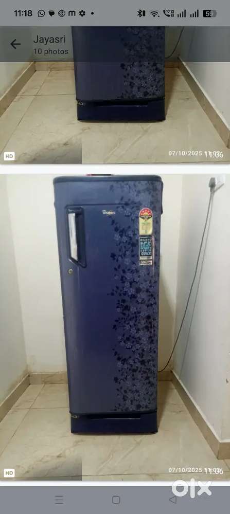 Whirlpool fridge good working condition for sale