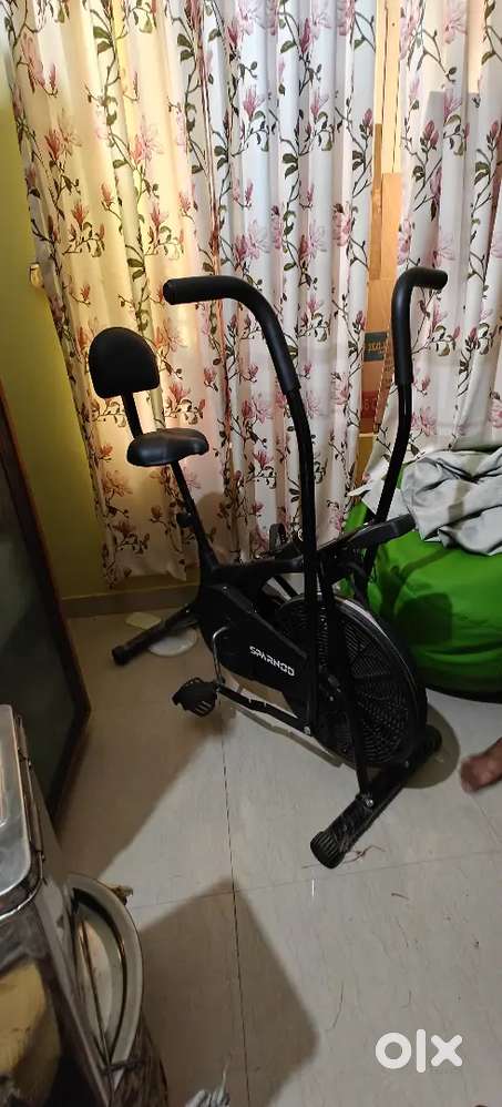 Exercise cycle air bike