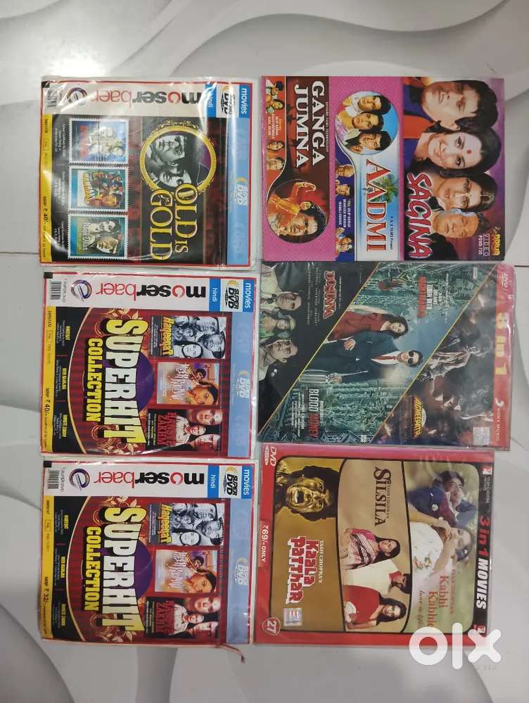 Old movie Original DVD & CD sealed pack
