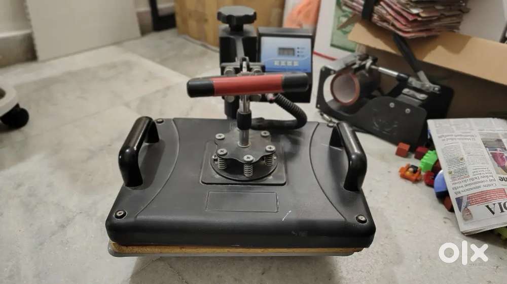 5 in 1 heat press machine + Mugs