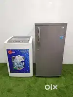 √*√ LG 210ltr refrigerator & LG washing machine6.2kg withwarranty!.