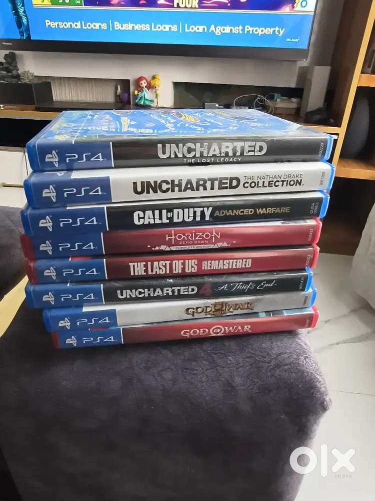 PS4 1TB and 10 Games