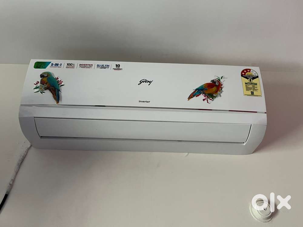 Like New Godrej 1 Ton Inverter Split AC – Hardly Used, Under Warranty