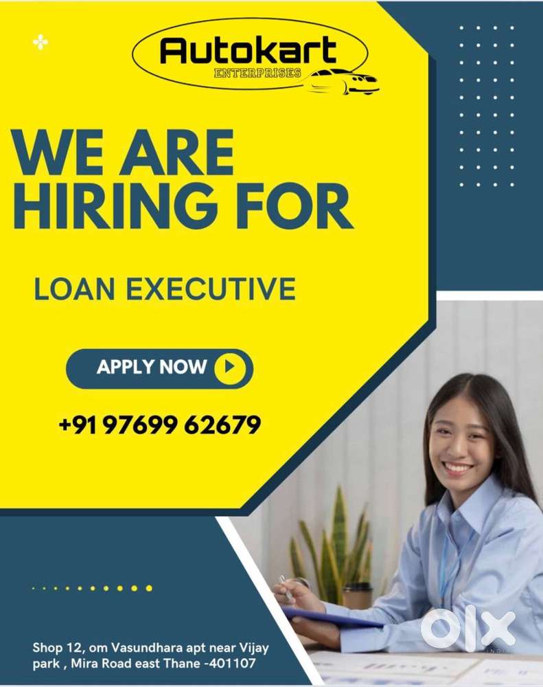 need marketing executive for loans