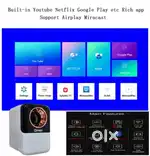 3000 LUMENS YOUTUBE WIFI SMART FULL HD VIDEO PROJECTOR HDMI USB AV AUX