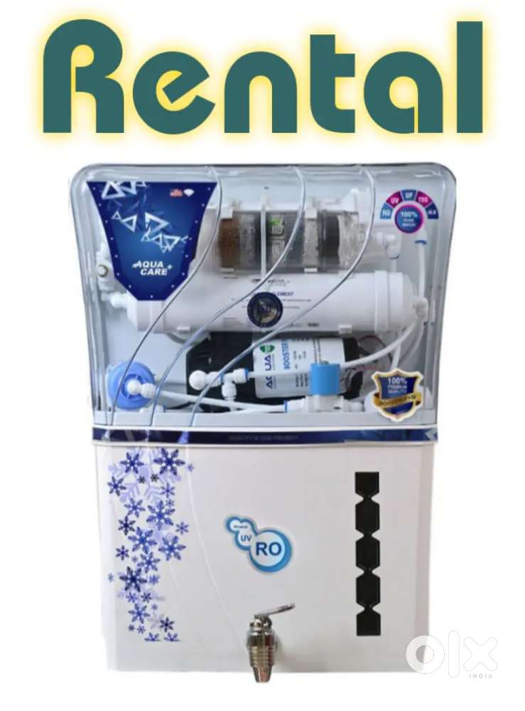 Water purifier available on rent