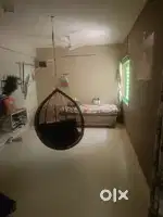 Spacious 2BHK semi furnished flat in prime location tragad .