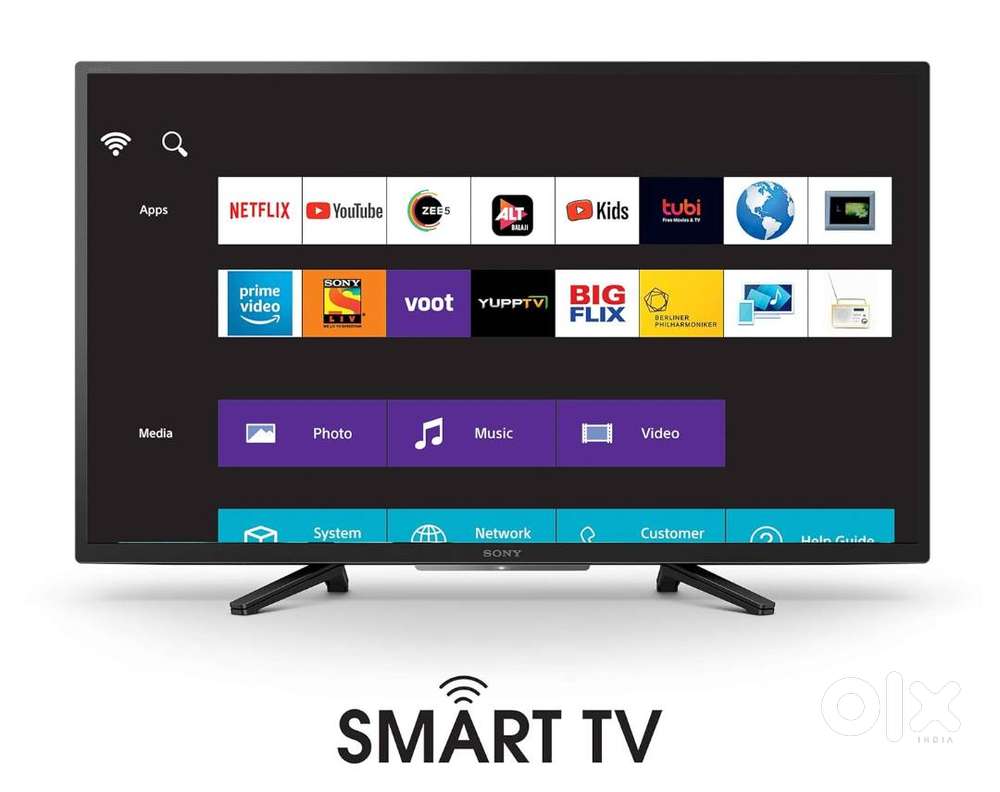Sony Bravia Smart tv (32 inches) HD Ready Smart LED TV 32W6100 (Black)