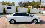Honda Civic 2012 Petrol Well Maintained interior red colour white
