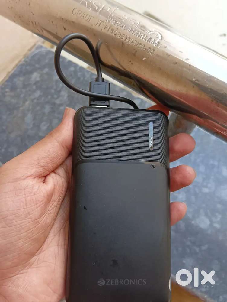 Zebronics power bank 10000mah