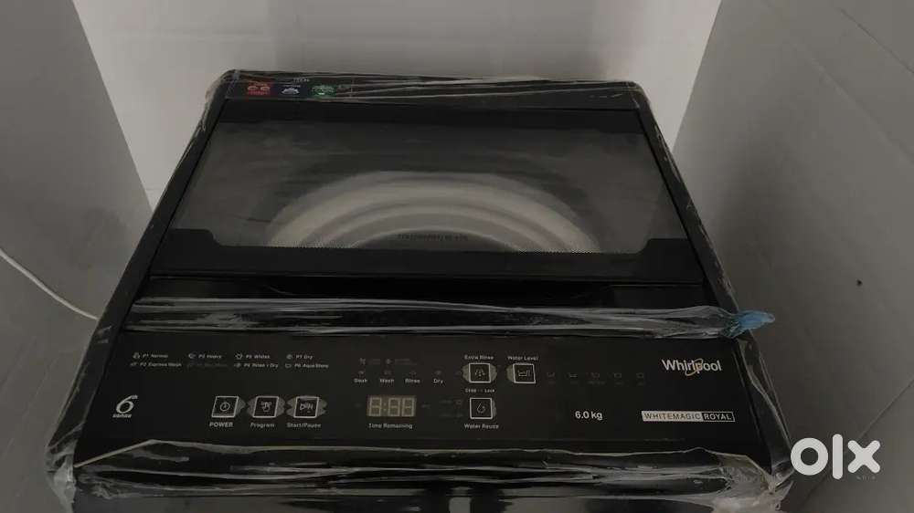 Whirlpool fully automatic 6kg 5 star top loading