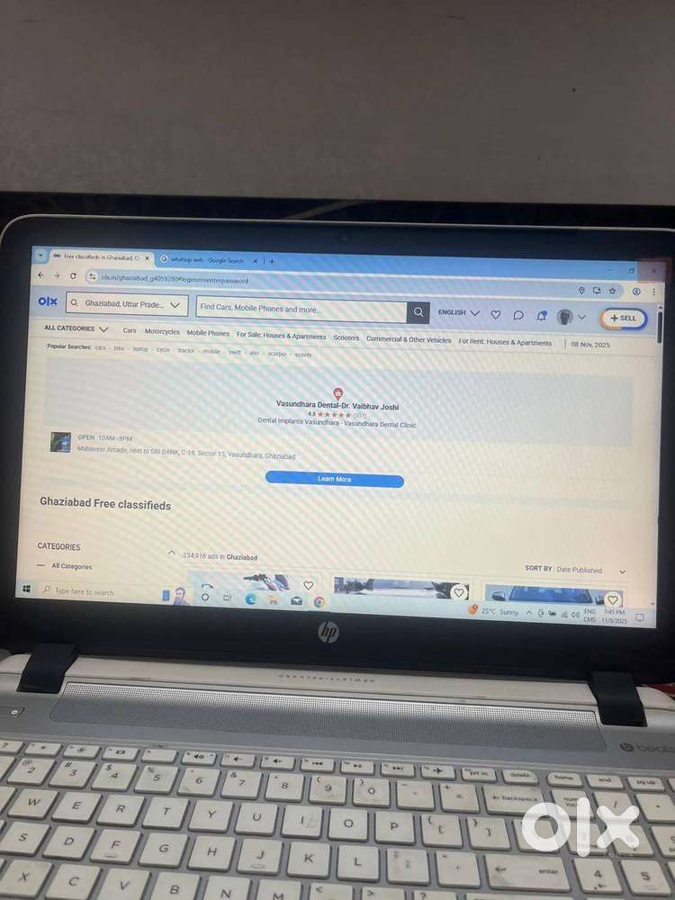 HP Pavilion 15 Notebook PC with 128 GB SSD and 1 TB HDD for sale