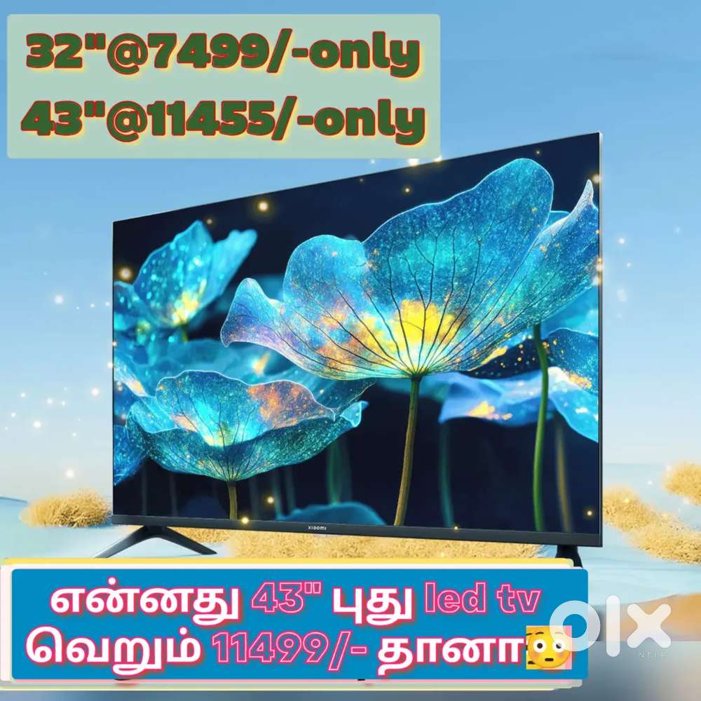 High quality 43 inch smart led tv just 11344 onwards -
