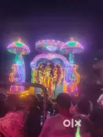 Decoration lighting vehicle