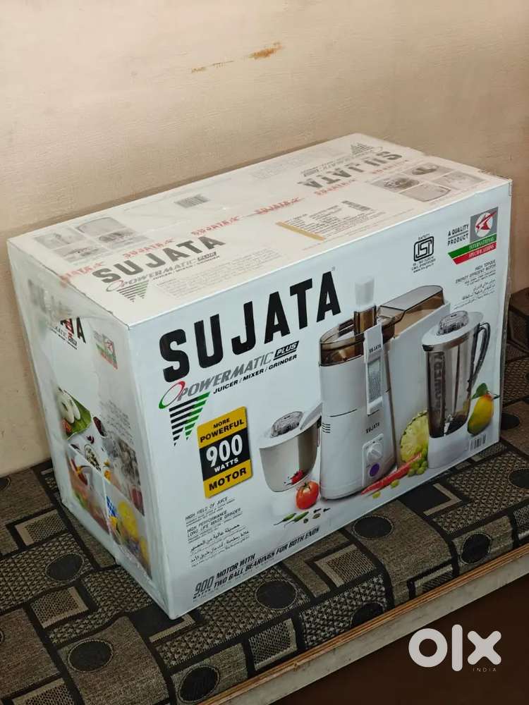 SUJATA JUICER MIXER GRINDER SELD PACK NEW