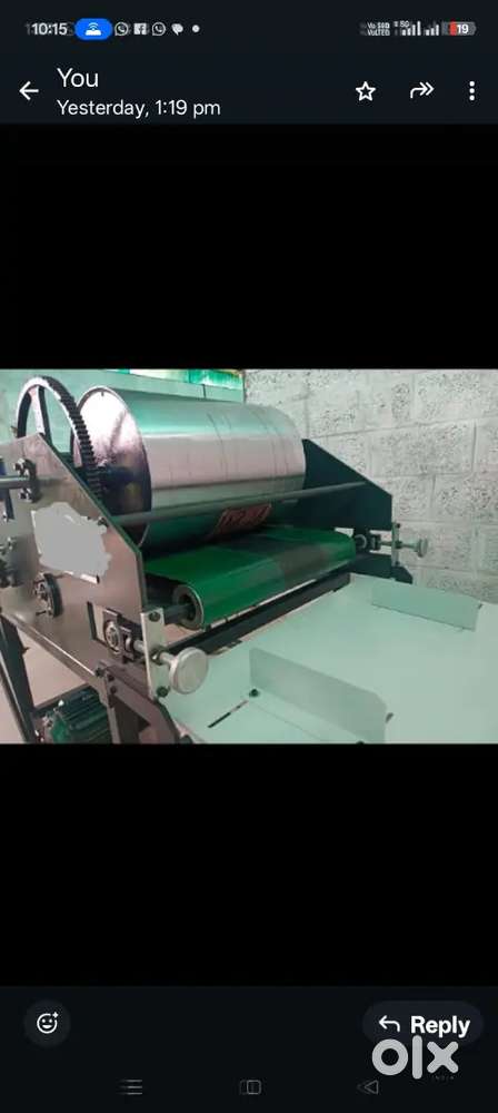 Flexo printing single colour