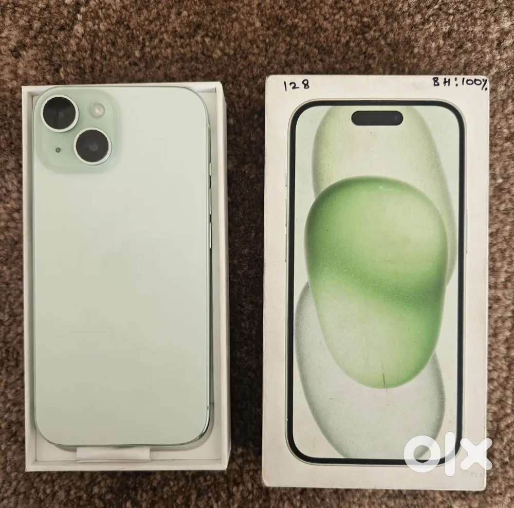 IPhone 15 Battery Health:83/- Storarge:128GB