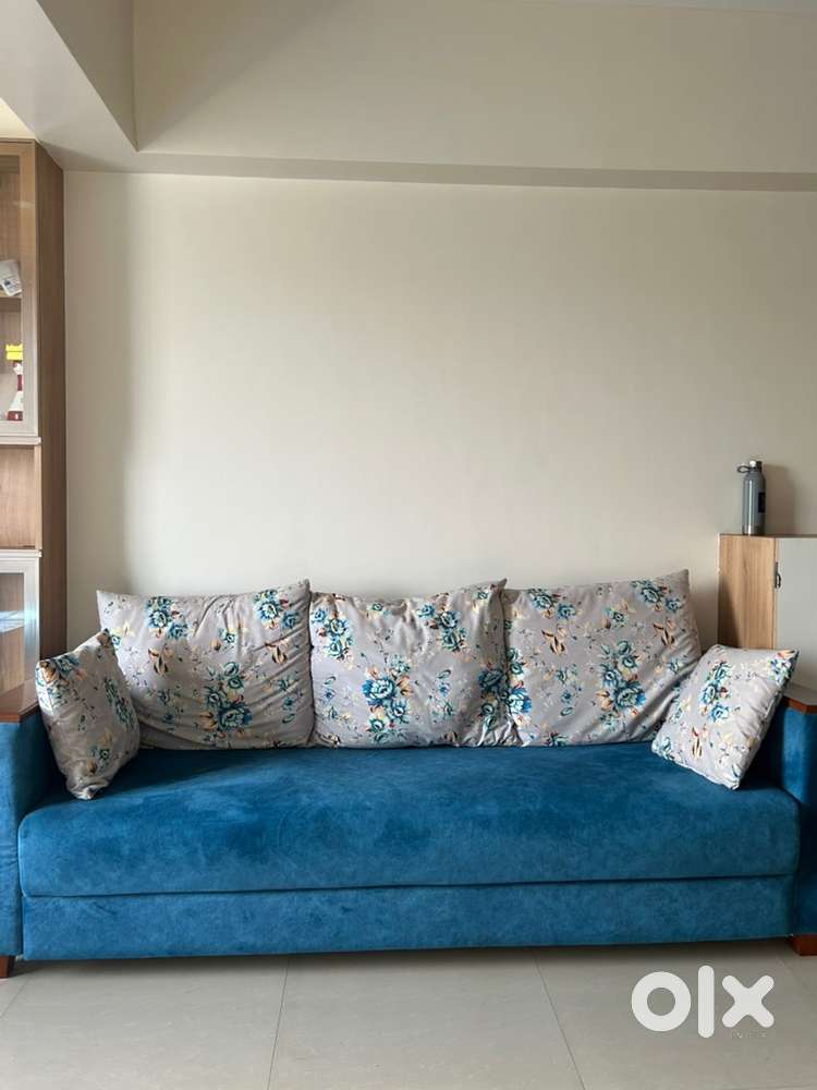 Three seater sofa wooden