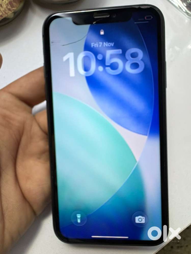 Iphone 11 with 128gb storage in black