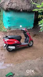 Hero Duet is good condition only  drive women for school up down,