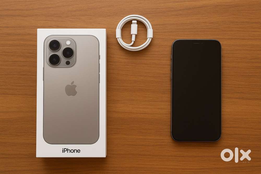 I Phone 16 Pro Max 256GB Titanium -20 Days old  Bill Box available