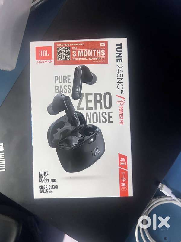 JBL Tune Beam 2 TWS, ANC Earbuds, 48Hr Playtime,6 Mics,Dual Connect,Pe