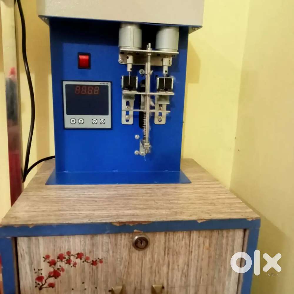 cotton ball bnane ka machine new condition me hai