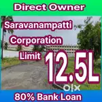 Saravanampatti Corporation Limit Plots at 12.5L