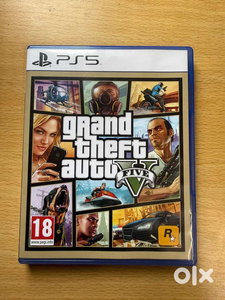 GTA 5 PS5 disc