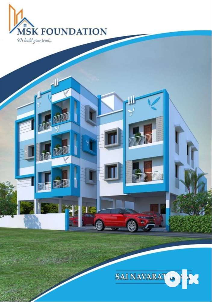 2 BHK Flat/Apartment for Sale in MSK FOUNDATION, KR Nagar, Korratur,Ch