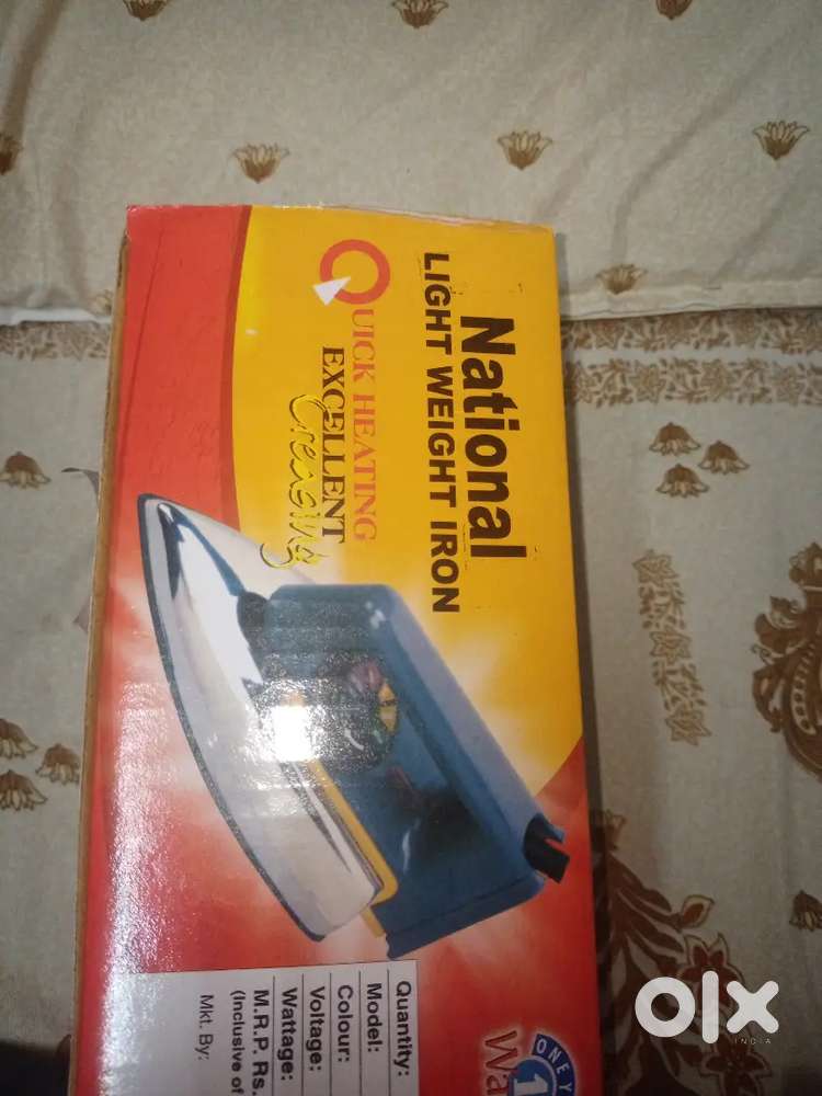 NeW NATIONAL LIGHT WEIGHT IRON