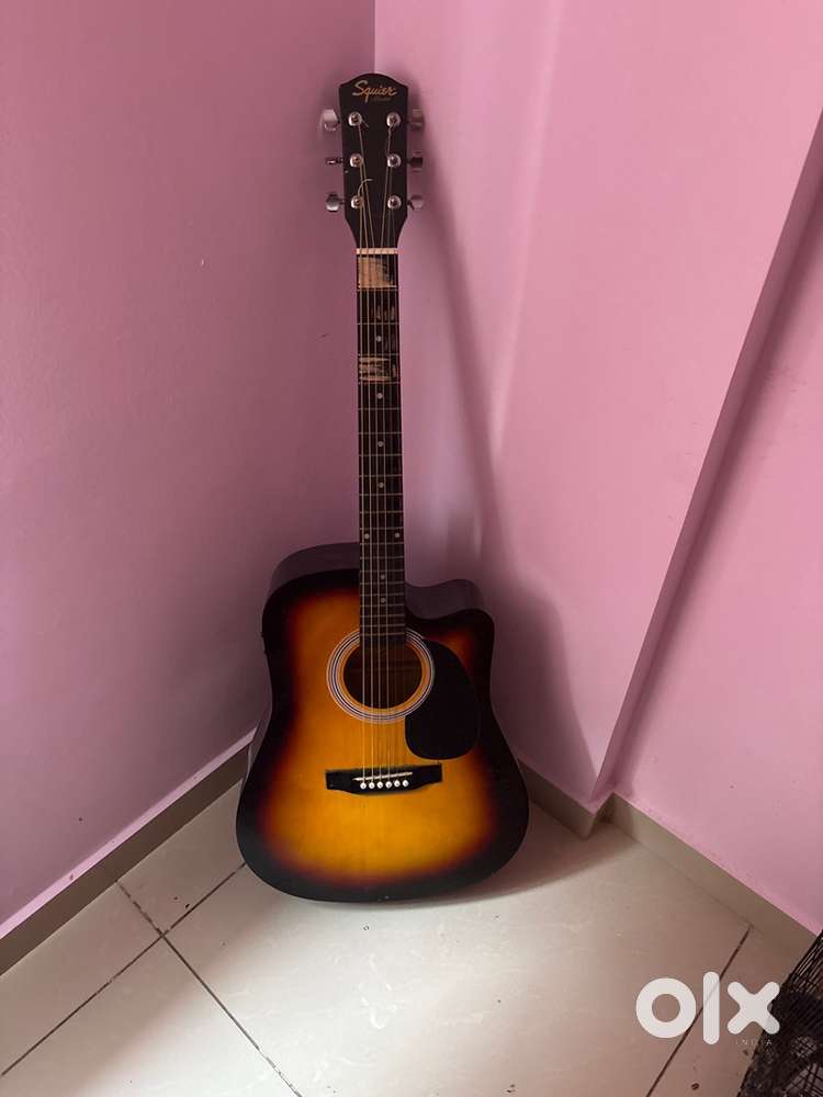 Fender squier acoustic guitar
