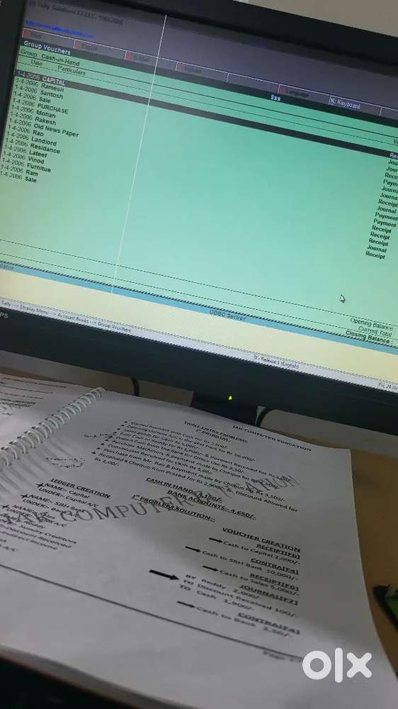 I need job in accounts for experience