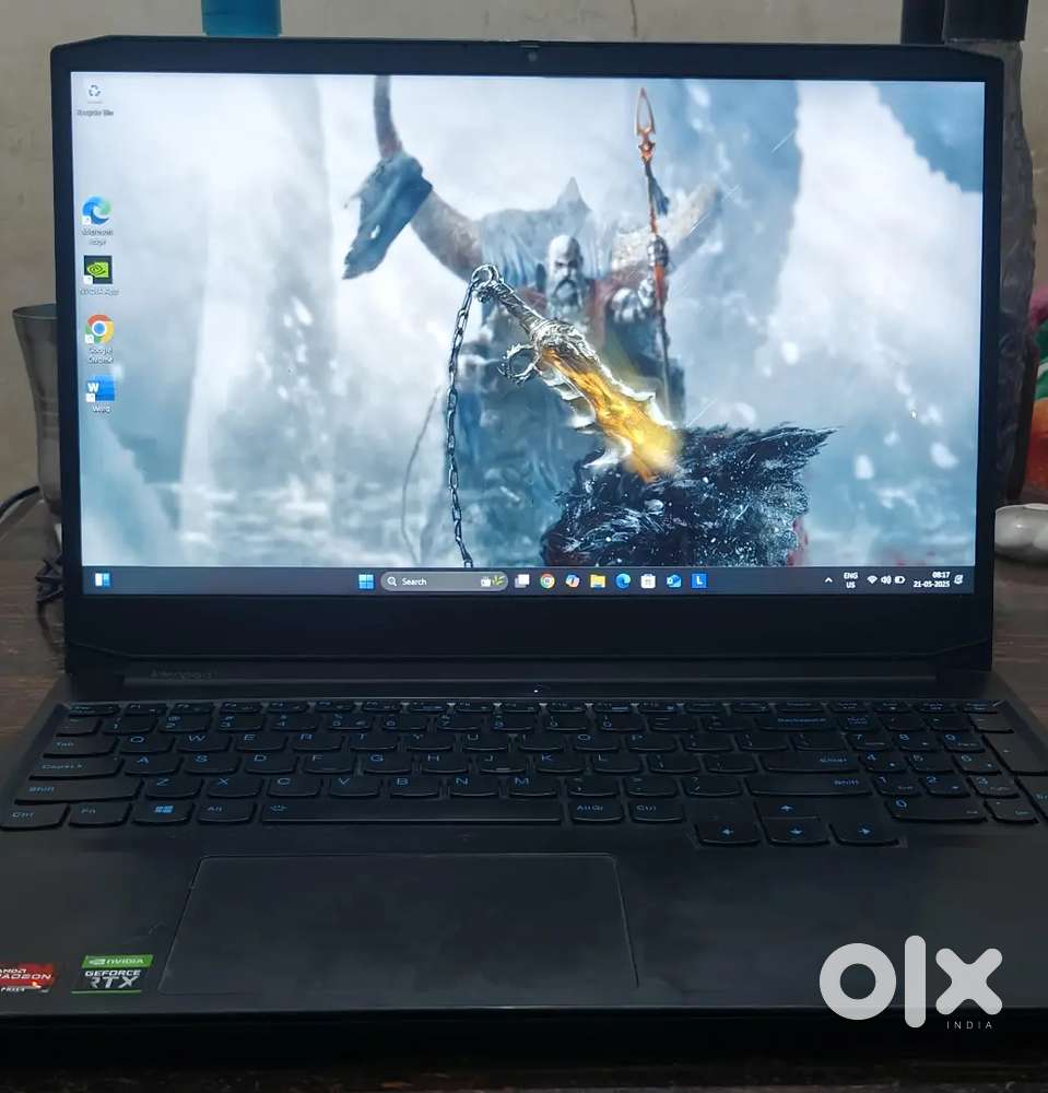 Lenovo IdeaPad Gaming 3 Ryzen 7  RTX 3050  SSD+HDD  Win 11 Pro