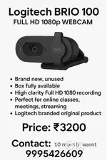 Webcamera just used