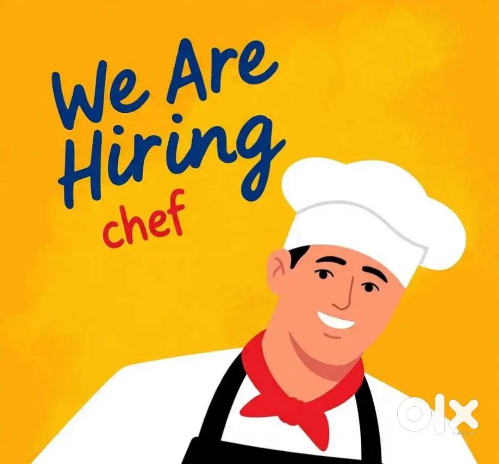 We are hireing Chef and counter selling fresher most welcome