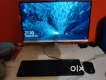 Computer with monitor