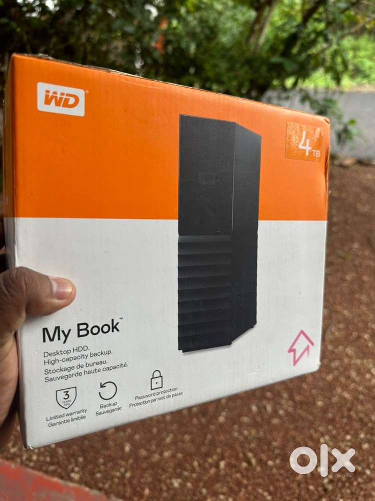 WD 4TB Powered Harddrive(on warranty)