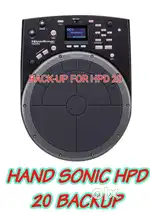 HAND SONIC HPD 20 ROLLND FULL  BACKUP