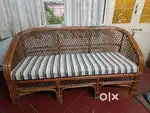 3+1+1 Seater Came sofa set with teapoy