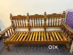 PURE SAGWAN WOOD SOFA set