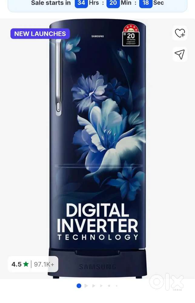 Samsung Fridge 183L