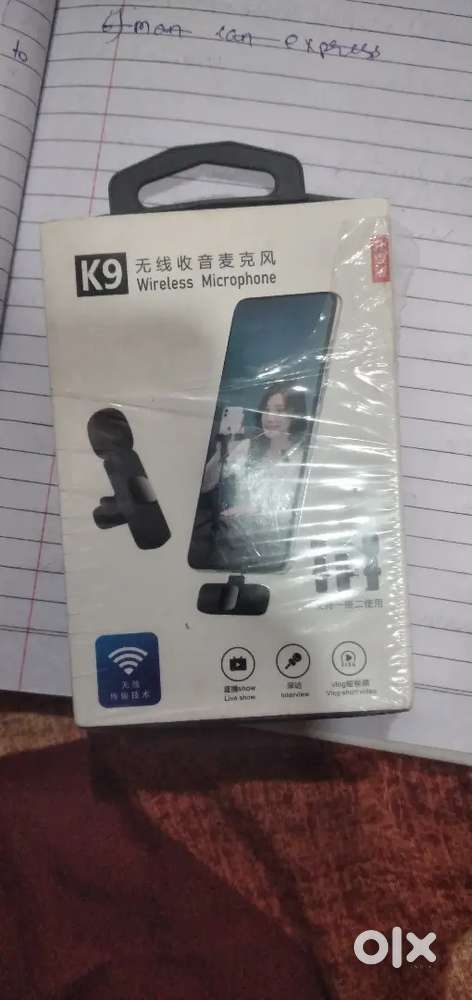 K9 wireless microphone