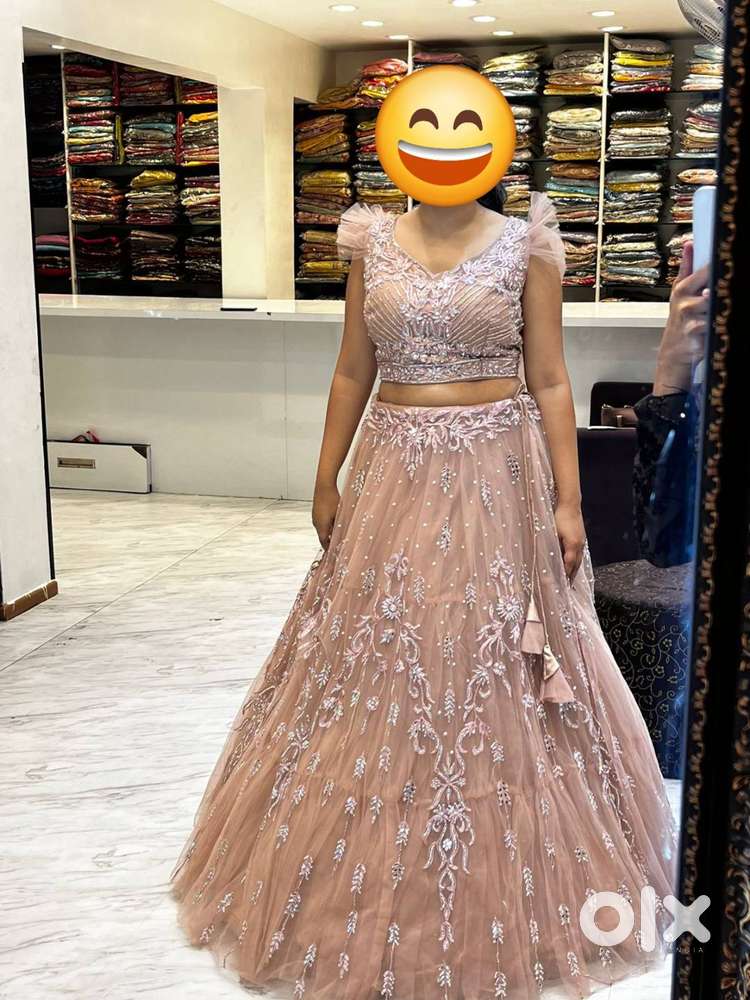 Indo western lehenga